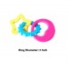 Super Dog Dog Toy 3 Color Rubber Rings