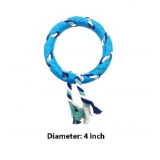 Super Dog Dog Toy Cotton Rope With Rubber Circle