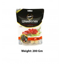 Gnawlers Dog Treats Medium Breed Wise Bone Venison With Rosemary 200 Gm