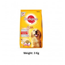 Pedigree Adult Chicken Egg And Rice 3 Kg