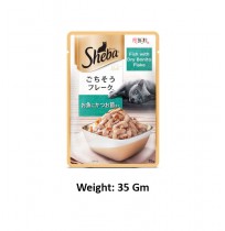 Sheba Cat Treat Fish With Dry Bonito Flake 35 Gm