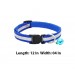 Dogista Adjustable Glossy Reflective Pet Collar With Bell