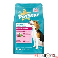 Mankinds Petstar Adult Dog Food Meat And Wheat 10 Kg