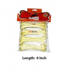 Super Dog Dog Treats Protein Chewy Bone 6 Inch 4 In 1