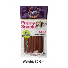 Gnawlers Dog Treats Puppy Snack Bacon Stick 80 Gm