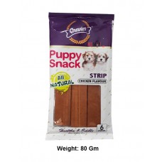 Gnawlers Dog Treats Puppy Snack Chicken Strip 6 In 1 80 Gm