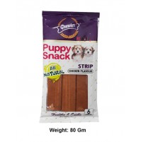 Gnawlers Dog Treats Puppy Snack Chicken Strip 6 In 1 80 Gm