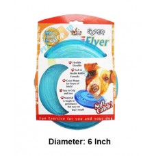 Super Dog Dog Toy Flyer Catch Disc Small Super Dog Dog Toy Flyer Catch Disc Small