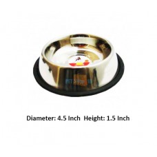 Super Dog Steel Dog Feeding Bowl No. 0