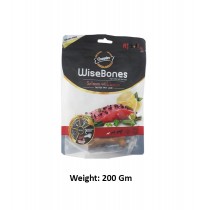Gnawlers Dog Treats Small Breed Wise Bone Salmon With Lemon 200 Gm