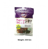 Gnawlers Puppy Snack Medium Bone 250 Gm