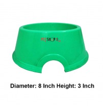 Super Dog Pet Feeding Plastic Bowl Large