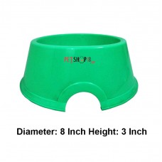 Super Dog Pet Feeding Plastic Bowl Large