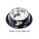 Super Dog Colorful Steel Dog Feeding Bowl Size 03 Super Dog Colorful Steel Dog Feeding Bowl Size 03