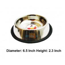 Super Dog Steel Dog Feeding Bowl No 2