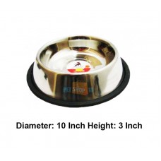Super Dog Steel Dog Feeding Bowl No 5
