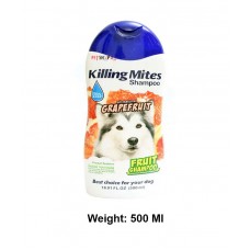 BBN Killing Mites Dog Shampoo All Natural Grapefruit 500 Ml