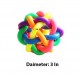 Super Dog Toys Multicolor Rubber Ball Medium
