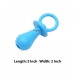 Super Dog Dog Toy Rubber Pacifier With Bell