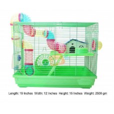 Color Full Hamster Cage Medium