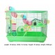 Color Full Hamster Cage Medium