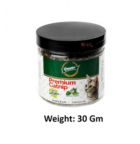 Gnawlers Premium Catnip 30 Gm